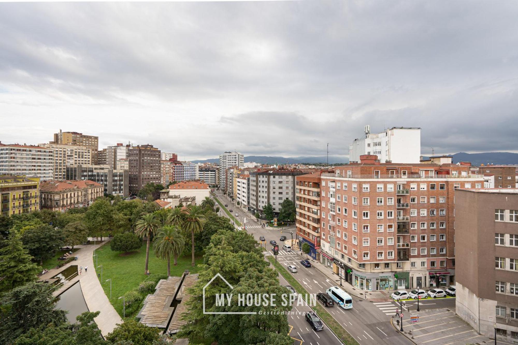 Myhousespain - Amplio Apartamento Con Vistas En Pleno Centro 希洪 外观 照片